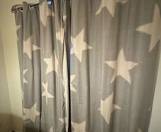 Next: Grey & White Star Blackout Curtains