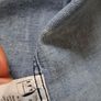 Balmain Denim shirt overshirt M L prada gucci Image 4