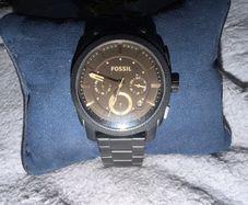 Watch Fossil Machine Black Watch FS4682