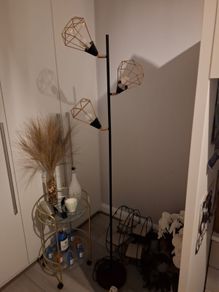 Floor lamp rose gold