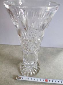 Galway Crystal Vase In Good Condtion.