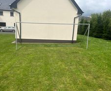 high quality goal post with net