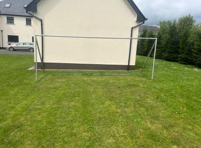 high quality goal post with net