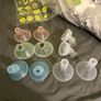 Angled Breast Pump Flanges - Set of 3 - Small (XS, S & M) Image 2