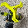 Limited edition This Action Man Air Patrol figure from Hasbro is a 12-inch electronic toy featuring a propeller backpack.The figure wears a distinctive neon yellow and gray flight suit and includes a helmet with a yellow visor. Image 3