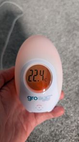 Gro Egg Room Thermometer & Nightlight