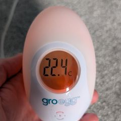 Gro Egg Room Thermometer & Nightlight