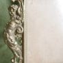 Antique Art Nouveau  Brass  Photo Frame with stand. Spain 1890-1915 Image 5