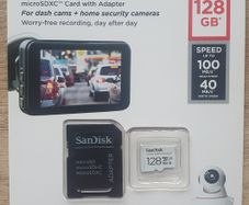 Micro SD Card 128GB Sandisk High Endurance