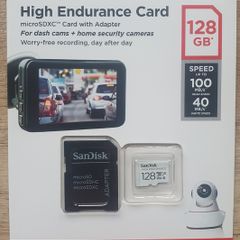 Micro SD Card 128GB Sandisk High Endurance