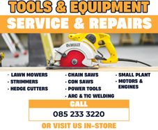 Tools & Equipment - Service & Repairs at Techmarket!