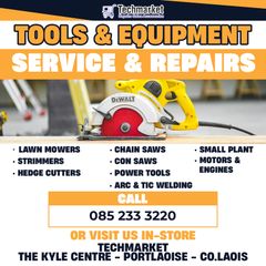 Tools & Equipment - Service & Repairs at Techmarket!