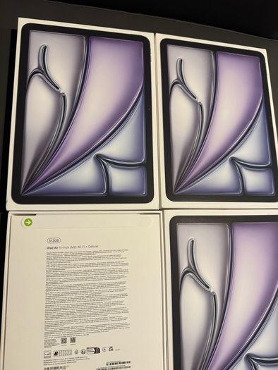 iPad Air 11-inch 512GB (M2 2024)WiFi + Cellular Brand New Sealed 1 Year Apple Warranty RECEIPT