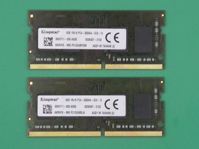 8GB DDR4 3200MHZ Kingston Laptop Ram