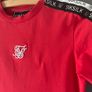 BNWT SIKSILK Black Tape Bodycon red Dress size 8 Image 2