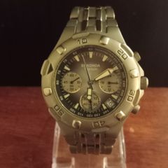 Vintage Sekonda All Titanium Mens Watch.