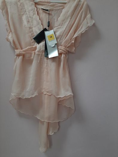 top new silk beaded tags attached