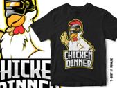 Pubg t-shirts gaming t-shirts winner winner chicken dinner t-shirts for adults and kids