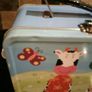 Beautiful Tin Box, with matching plate and cup included Image 5