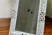 Metal Celtic-style photo frame