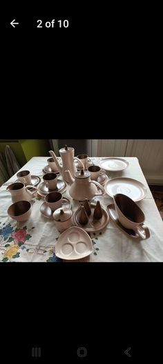 mid century poole pottery dinnerware set