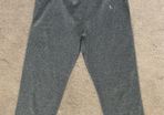 Ladies Grey Half Leg Sports Leggings/Shorts: Size 8