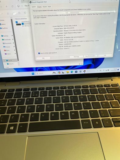 laptop hp x360 elitebook touchscreen oled 13.3 inch super price and super configuration fast sale