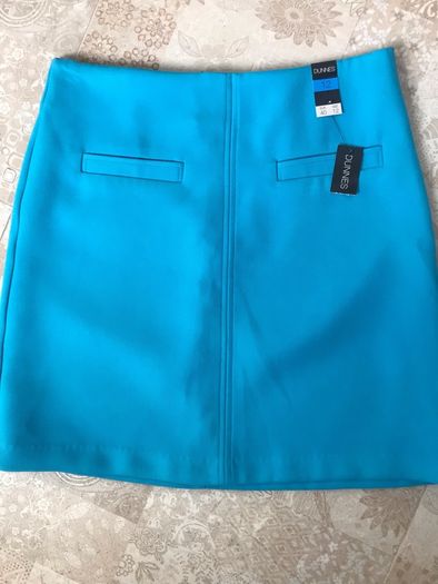 Aqua Twill Mini skits size 12 New with tags