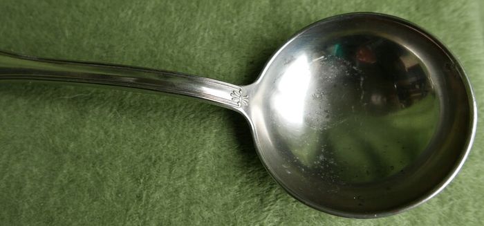 Vintage big Spoon, Hallmarked ARG.800.X   length-13"