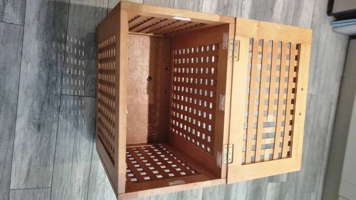 Wooden Storage Box on wheels