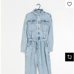 mango denim jumpsuit/boilersuit