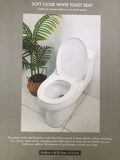 Brand new sealed Toilet Seat - collection only