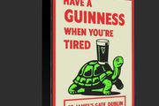 Guinness Retro Turtle Lightbox