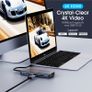 4k 12 in 1 USB-C Hub Docking Station PD Charging Data Transfer Image 4