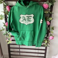 hoodie American eagle retro green shamrock special edition hoodie x small