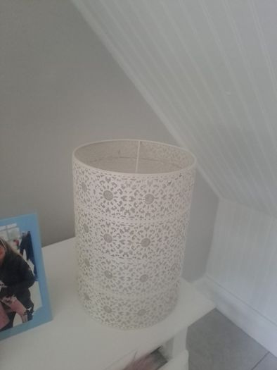 Lampshade metal white