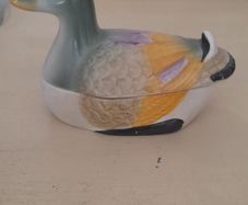 vintage 1960s french butter dish