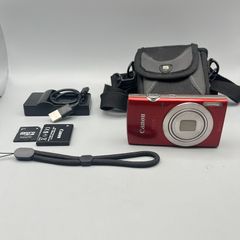 Canon IXUS 185 20MP Digital Camera Red - Full Kit