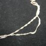 Silver 925 Earrings and a Necklace with a Pendant length 19" - 4,3g Image 6