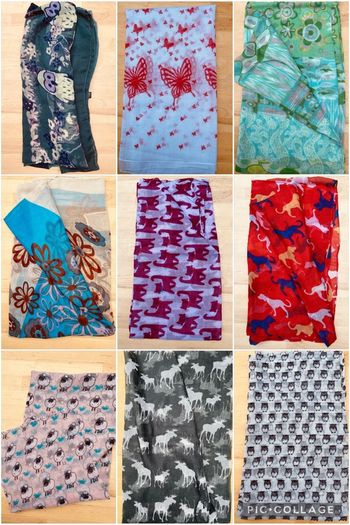 7000 Ladies Scarves - Wholesaler Liquidation Stock Clearance
