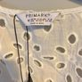 White broderie Maxi beach cover up/kaftan Size L 10 - 14 BNWT Image 4