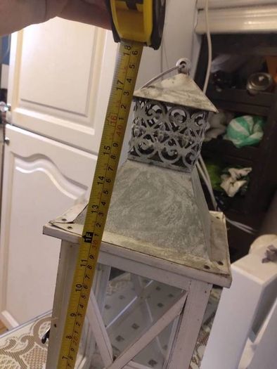 Wooden lantern