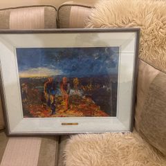 Signed Jack B Yeats Men of Destiny