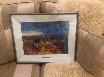 Signed Jack B Yeats Men of Destiny