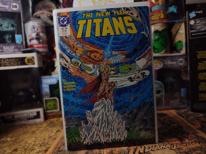 The New Teen Titans ! Issue #35 ! Copper Age Comic from 1987 ! by DC Comics !