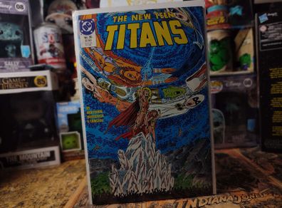 The New Teen Titans ! Issue #35 ! Copper Age Comic from 1987 ! by DC Comics !