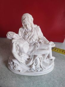 Michelangelo's "Pieta" Statue Sculpture Madonna Jesus by Veronese