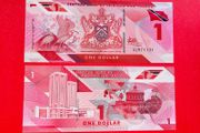 Trinidad &amp; Tobago  1 Dollar  2020 POLYMER / PLASTIC .Pick 60a  ( Uncirculated )