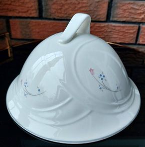 Vintage Porcelain Cheese Dome