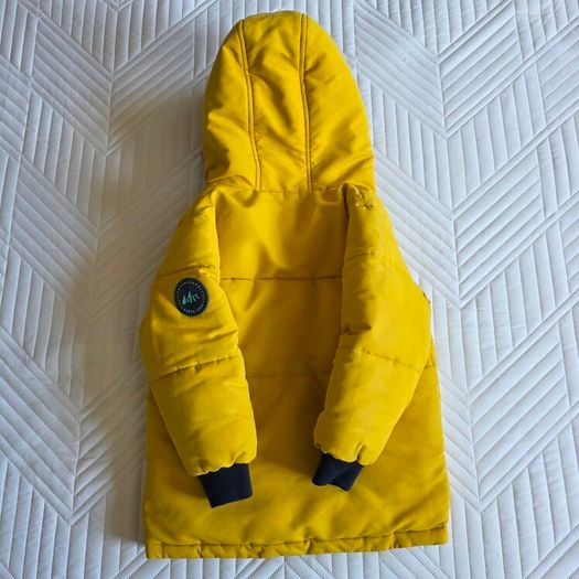 Next | Yellow Padded Coat | 4-5 years | 110cm | RRP 47e